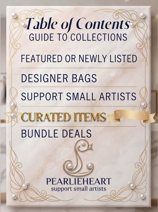 Handbags - Curated Items (Table of Contents)